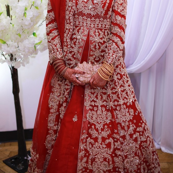 Custom Pakistani Indian Bridal Wedding Dress - Picture 5 of 5